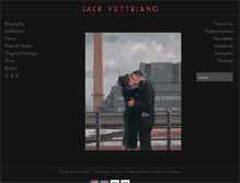Tablet Screenshot of jackvettriano.com